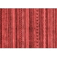 thumbnail image 1 of Ahgly Company Indoor Rectangle Abstract Red Modern Area Rugs, 7' x 9', 1 of 4
