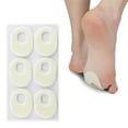 thumbnail image 5 of EHJRE 3x6Pcs Felt Foot Callus Cushions Easy Fit Skin Friendly Comfortable Oval 3 Pcs, 5 of 8