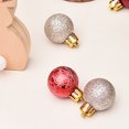 thumbnail image 2 of Toystoory 99 Uds. Adornos de bolas de árbol de Navidad 3cm adornos de bolas de plástico caja de regalo combinación accesorios de decoración de fiesta Kits de decoración para fiestas Rojo Toystoory HA8972-03B, 2 of 6