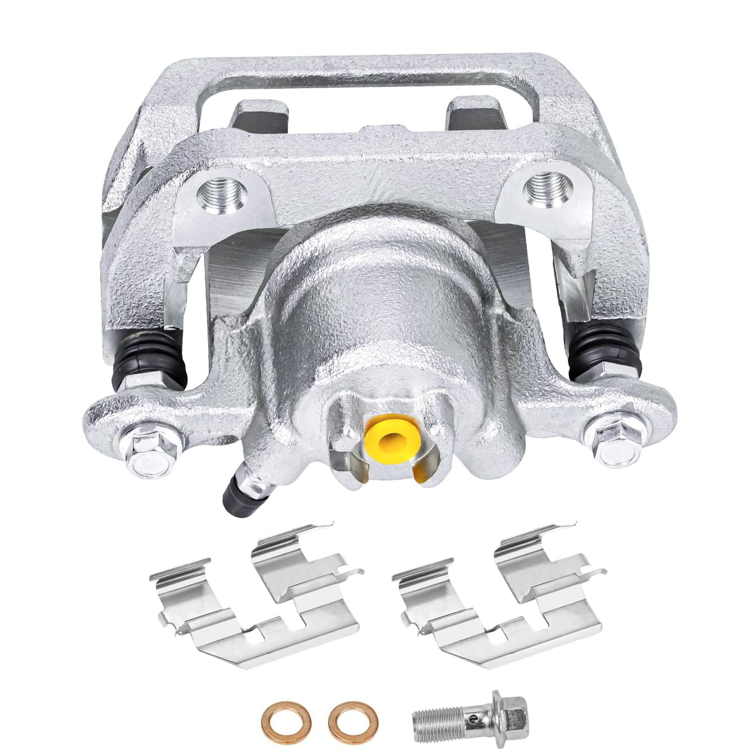 Detroit Axle - Rear Left Right Brake Calipers w/Bracket Replacement for 2005 2006 2007 2008 2009 2010 Honda Odyssey