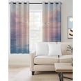 thumbnail image 4 of Colorful Sunset Ocean Seagull Blackout Curtains for Bedroom Living Room, Oil Painting Cloudy Sky 63 In Long Thermal Insulated Room Darkening Drapes Grommet Window Treatments, 52 x 63 In, 4 of 9