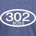 thumbnail image 3 of CafePress - Boss 302 C.I.D. White Men's Deluxe T Shirt - Mens Tri-blend T-Shirt, 3 of 4