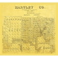 thumbnail image 2 of Unknown 13x12 White Modern Wood Framed Museum Art Print Titled - Hartley County Texas -1891, 2 of 4