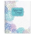 thumbnail image 2 of Cool Floral Card Organizer Book- Remember Special Days, Greeting Card Keeper, Softcover, 8" x 10", Spiral Bound, 2 of 9