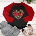 thumbnail image 4 of EQWLJWE Heart Print Shirts for Women Long Sleeve,Valentines Day Tee Shirt Crewneck Top Blouses Womens Sweatshirt Pullovers Tops, 4 of 4