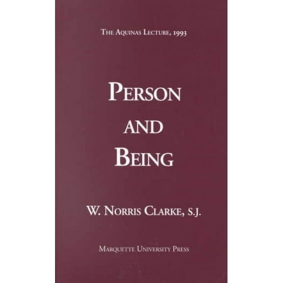 Person and Being