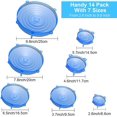 thumbnail image 2 of 14 X Stretchable Silicone Lids., 2 of 5