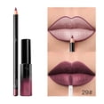 thumbnail image 2 of Set de brillo de labios HUOGUO, duradero, impermeable, mate con delineador de labios, 2 of 2