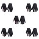thumbnail image 1 of Advancent Guantes de bicicleta Dedo completo Deporte de invierno Guante de escalada Transpirable Rechazo de calor Regalo de cumpleaños Negro 5Conjunto, 1 of 6