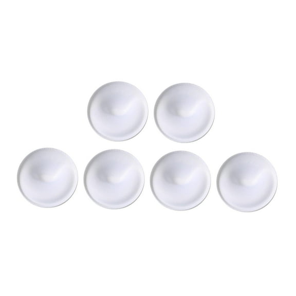 3 Pairs Bra Pads Inserts Removable Cups for Sports Bra White