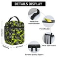 thumbnail image 5 of Army Camoufalge Lunch Box Insulated Lunch Bag For Boys Girls,Green Camo Reusable Waterproof LunchBox Cooler Tote Bag for School, Work, Picnic, 5 of 8