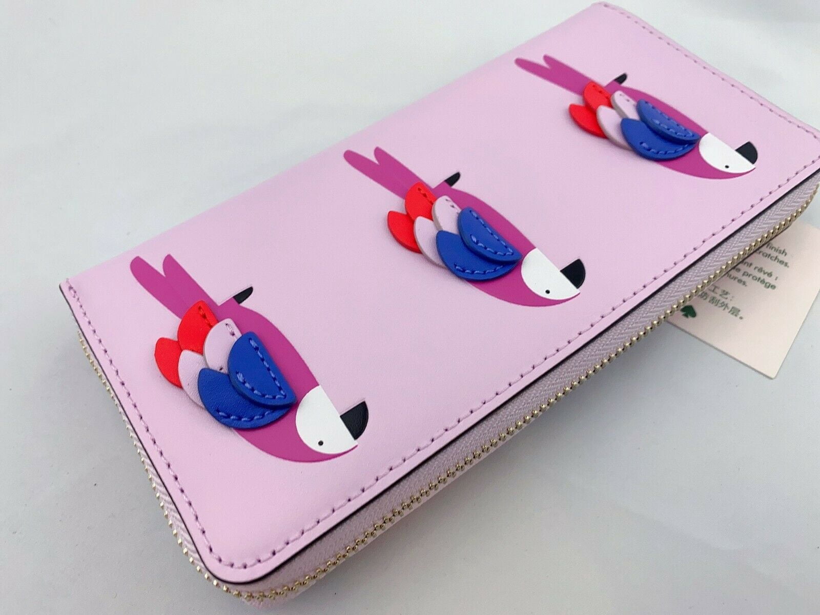 Kate Spade New York Large Continental Wallet Flock Party in Multi
