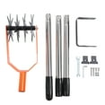 thumbnail image 2 of Garden Weasel Rotaration Cultivator Hand Tiller Stainless Steel Garden Cultivator Tool Adjustable Handle Garden Soil Loosener with Weeding Blade for Soil Mixing, 2 of 7