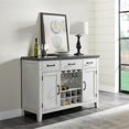 thumbnail image 2 of Martin Svensson Home Del Mar Server Antique White and Grey, 2 of 5