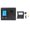Black (EU Plug), variant on Rupoun Face Recognition Fingerprint Password Employee Time Clock 110-240V Black EU Plug Software Free Attendance Machine for Small Business Office Company Work (8.66 inches / 22 cm)