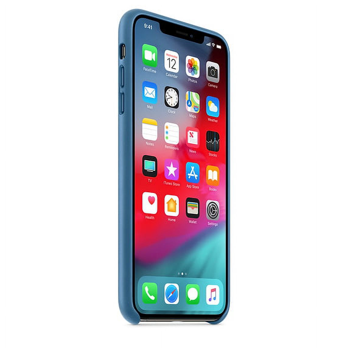 Apple Leather Case for iPhone XS Max - Cape Cod Blue - image 2 of 3
