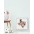 thumbnail image 3 of Marmont Hill Pink Texas Framed Wall Art, 24" x 24", 3 of 6