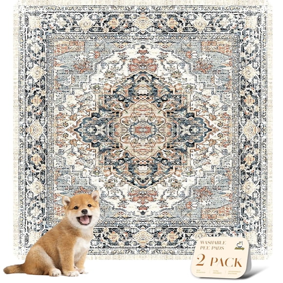 Almohadillas para orinar lavables nunubaby para perros, antideslizantes y a prueba de fugas