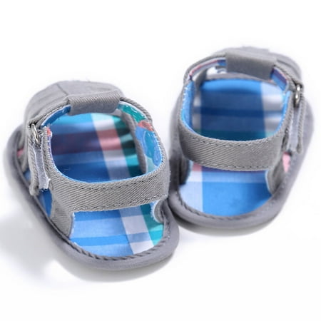 

Binmer Baby Infant Kids Girl boys Soft Sole Crib Toddler Newborn Sandals Shoes GY/1