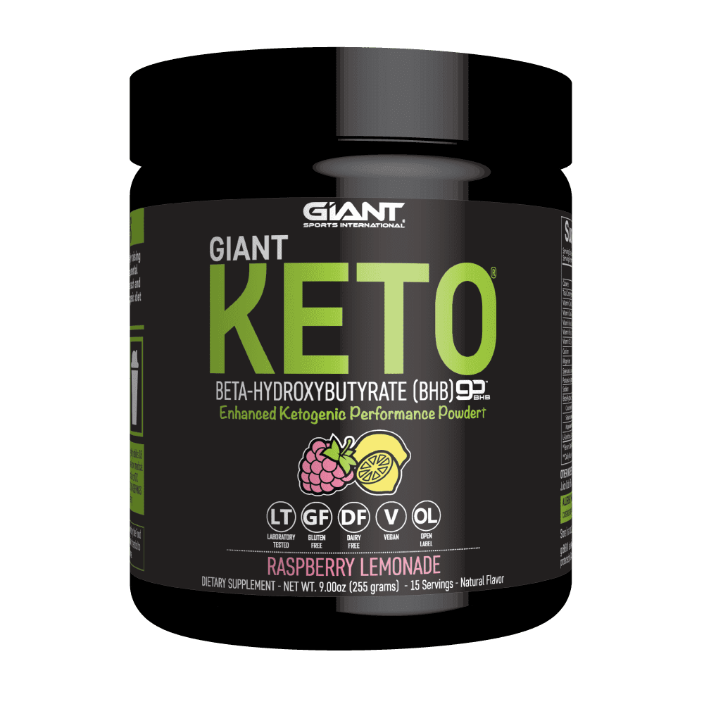Giant Keto-Exogenous Ketone Supplement 15 Servings Raspberry Lemonade 