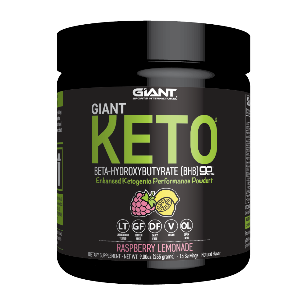 Giant KetoExogenous Ketone Supplement, 15 Servings, Raspberry Lemonade