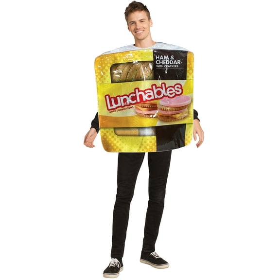 Rasta Imposta Kraft Lunchables Convenience Meals Halloween Costume, Adult One Size, Multicolor