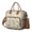 Beige Dinosaurs Text-1, variant on Beige Dinosaurs Volcanoes Pattern Womens Lunch Box for Work,Insulated Large Lunch Bag for Tween and Teen,Loncheras Para Mujer,Leakproof Adult Lunch Bag for Work,Beach,Travel,Picnic,Camping