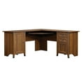 thumbnail image 4 of Sauder Carson Forge Corner Computer Desk, Washington Cherry Finish, 4 of 13