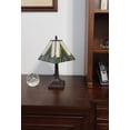 thumbnail image 4 of 15" Tiffany White Yellow and Blue Mission Style  Table Lamp, 4 of 8