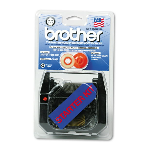 Brother Starter Kit for Brother AX, GX, SX, Most WP and Other Typewriters