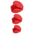thumbnail image 4 of Shisuyan Heart Shaped Packaging Boxes Red Material 3Pcs 10.6x8.3x4.1in, 4 of 8