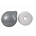 thumbnail image 2 of American Spa Parts BUTTRESS Diverter Silver Teardrop Style Knob & Cap for Cal Spas Hot Tubs, 2 of 4