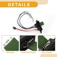thumbnail image 4 of Resistor del Motor del Ventilador HVAC Unique Bargains para Cadillac Escalade ESV, EXT 2003-2006 Metal ABS Negro, 4 of 6