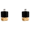 thumbnail image 4 of Riwesomey Válvula de latón 2W-025-08 G1/4in, válvula de solenoide eléctrica de 2 vías, válvula mecánica normalmente cerrada para mejorar AC220V 2Conjunto, 4 of 6