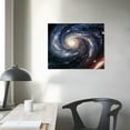 thumbnail image 3 of Nawypu Space Wall Art Nebula Pictures - Galaxy Prints Canvas Decor Framed Outer Universe Posters Silver Nebula Artwork Stars Paintings For Boys Girls Living Room Bedroom Bathroom Decor, 3 of 4