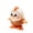 Khaki, variant on STPToys Wind Up Walking Chick Novelty Brown Cute Cartoon Clockwork Animal Figure,Khaki Wind-Up Jumping Chick Decor, Fun Interactive Leisure Tools