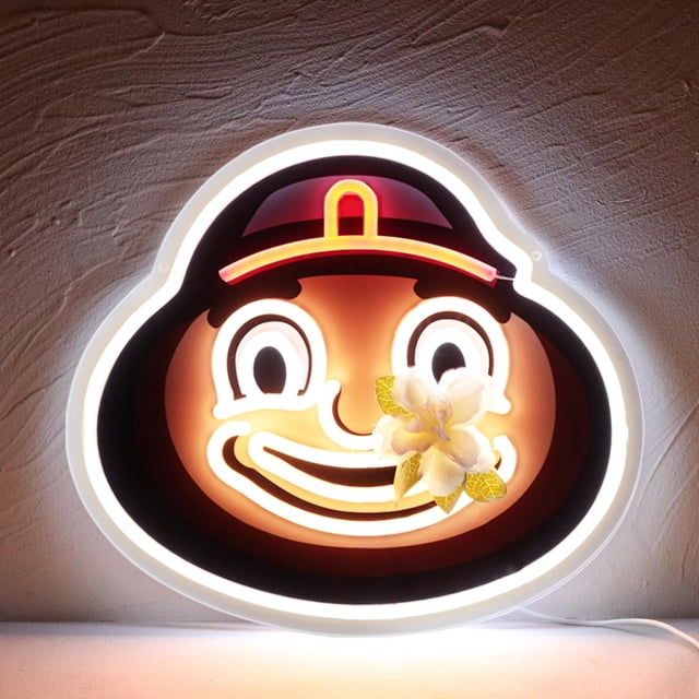 Letrero de neón Pugna Mascot LED para decoración de pared para dormitorio