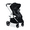 Black, variant on Britax Grove Modular Stroller, Lightweight Stroller with CozyFit, Pindot Onyx