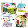 thumbnail image 4 of 3 Pack DIY Bird House Kits Arts and Crafts for Kids Children Ages 4-8 6-8 to Build Paint, Ideal Gift, 4 of 8