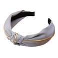 thumbnail image 1 of Ms. Hairband's Cloth In Phnom Penh Has A Simple Knot In Solid Color and A Wide Brimmed Headband for Washing Face, 1 of 4