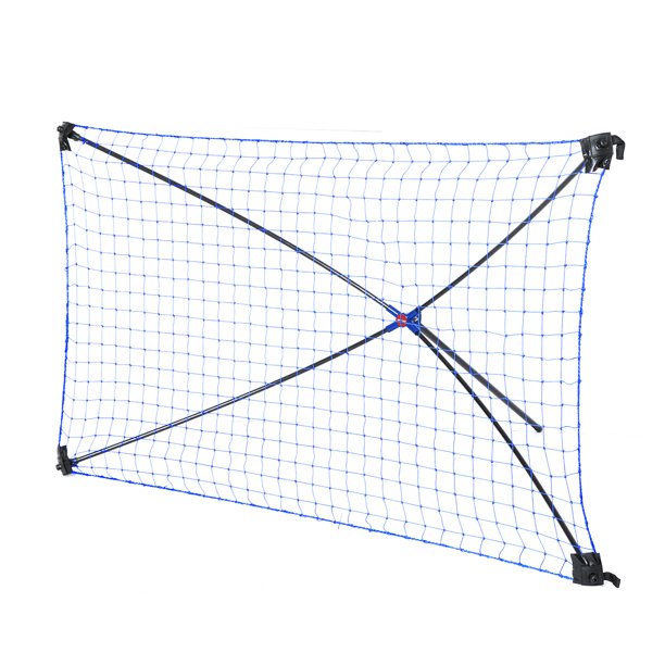NET PLAYZ Easy Kickback Portable Soccer Rebound Net, 5FT x 3FT