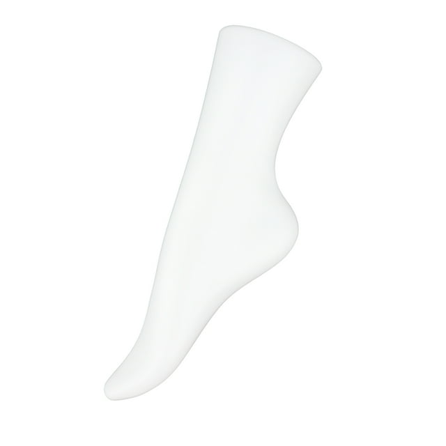 Maniquí de Pie de Mujer Modelo Calcetines 8 " Accesorio de Moda Soporte de Exhibición Blanco Sunnimix Maniquí femenino de los pies