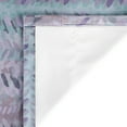 thumbnail image 6 of TWOPAGES 84"x72" Pinch Pleated Print Velvet Drape Soft Privacy Curtain for Living Room, 1 Panel, Eggplant Mauve, 6 of 6