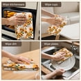 thumbnail image 6 of 2 Pcs Funny Kitchen Towels,Beige Sunflower Pattern Microfiber Dish Towels,Kitchen Tea Towels,Kitchen Towel Set (18" X 26"), 6 of 7