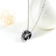 thumbnail image 2 of Collar chino para el día de San Valentín, colgante de acero inoxidable, anillo de plata con amor eterno para el golpe, 2 of 5