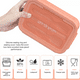 thumbnail image 3 of Box Lunch Con Topper Y Cubiertos Capacidad 1100ml+lunchbolsa Rosa, 3 of 4