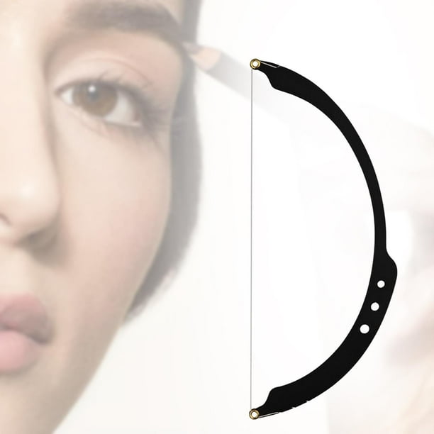 Herramienta de medición de cejas de mapeo de cejas Cadena de mapeo permanente Negro Colcomx Regla de línea