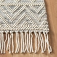 thumbnail image 3 of SAFAVIEH Natura Endika Geometric Area Rug, Ivory/Black, 2' x 3', 3 of 7