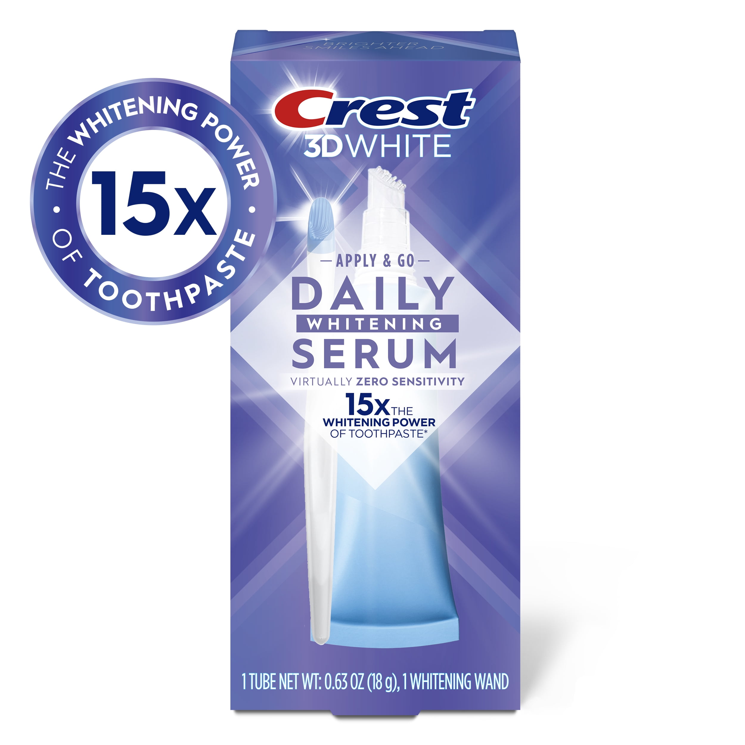Crest 3DWhite Daily Whitening Serum Advanced Enamel Whitening Treatment