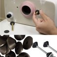 thumbnail image 2 of 20 Pcs Boulon de Toilette Rondelles en Caoutchouc pour Vis Réservoir de Toilette à Bol Kits de Boulon Anti-Fuite Rondelles Conique M610-Pcs/M810-Pcs, 2 of 5